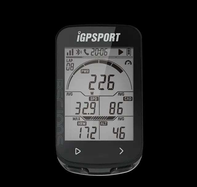 velocímetro de bicicleta BSC100S con GPS