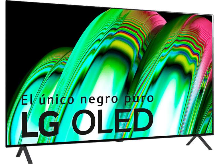 TV OLED 65" - LG OLED65A26LA.AEU, OLED 4K, Procesador Inteligente α7 Gen5 AI Processor 4K, Smart TV, DVB-T2 (H.265), Negro