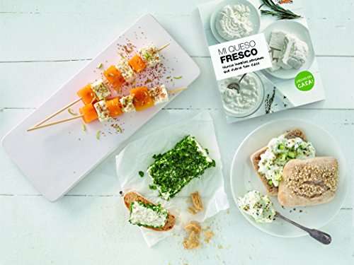 Lékué - Kit para elaborar queso fresco y libro de recetas