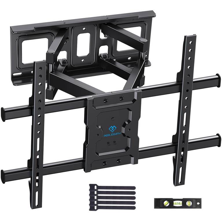 Soporte TV Pared, para 37 a 85 Pulgadas hasta 60kg TVs, Soporte TV Articulado Inclinable Y Giratorio