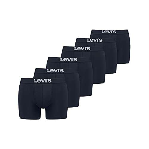 Levi's Boxers Sólidos Básicos para Hombre (6 Unidades). Tallas S a XXL