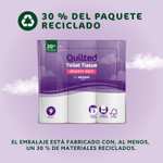 36 ROLLOS by Amazon Papel Higiénico Acolchado de 3 Capas, 9 Unidad (Paquete de 4), 200 Hojas por Rollo (anteriormente Presto!), Sin perfume