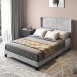 Base de cama con patas, somier y cabecero desde 84.9€ en diferentes medidas/modelos