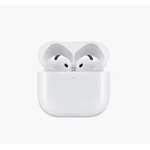 Auriculares Inalámbricos Apple AirPods 4 , Bluetooth 5.3, Chip H2, Audio Espacial y Estuche de Carga USB-C