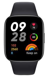 Xiaomi Redmi Watch 3 - Smartwatch con pantalla AMOLED de 1,75", 121 modos deportivos, llamadas bluetooth, SpO₂, GPS