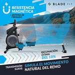 Máquina de Remo Blade FIT de Bluefin Fitness | Compatible con Kinomap | Plegable | Consola Digital LCD