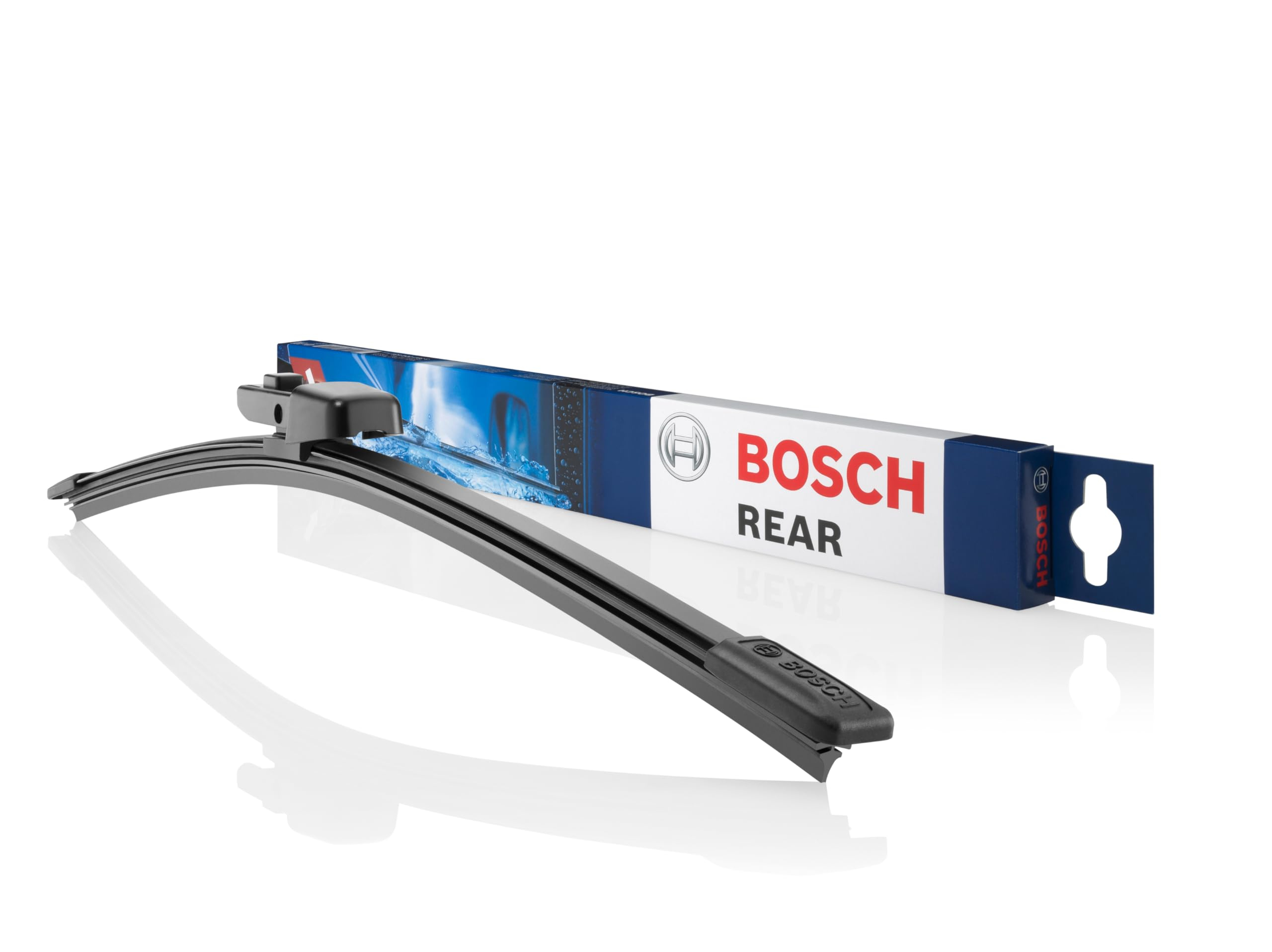 Bosch Limpiaparabrisas Trasero AM 28 H con Rendimiento Óptimo de Limpieza - Escobilla Individual de Recambio para Luneta Trasera, 28 cm