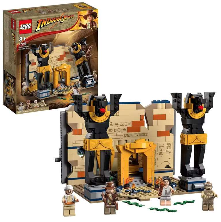 LEGO Indiana Jones 77013 Huida de la Tumba Perdida