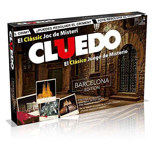 Cluedo Barcelona - Juego de Mesa de Misterio