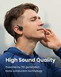 Shokz OpenMove, Auriculares Conducción Ósea, Bluetooth 5.1, Carga USB-C, Micrófono, Diseño Open-Ear