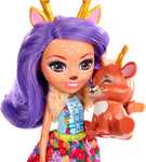 Enchantimals Danessa Deer y Sprint, muñeca con Mascota