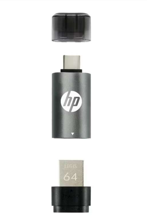 HPFD5600C-64 unidad flash USB 64 GB USB Type-A / USB Type-C 3.2 Gen 1 (3.1 Gen 1)