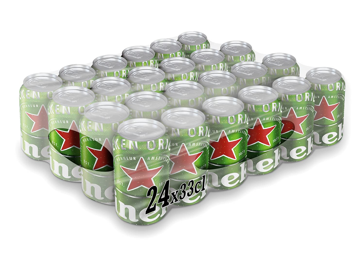 Pack 24 latas Heineken a 13,57€