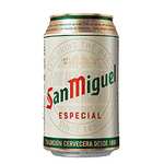 San Miguel Especial Cerveza Premium Lager, Pack de 24 Latas x 33cl, Cerveza San Miguel con 5,4% Volumen de Alcohol