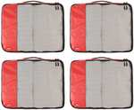 Amazon Basics - Bolsas de equipaje grandes (4 unidades)