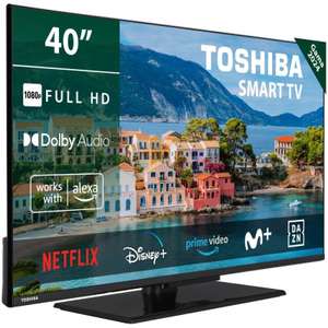 TV Toshiba 40LV3463DG 40" LED FullHD HDR10 Dolby Audio Smart TV (tele resultona para la cocina)