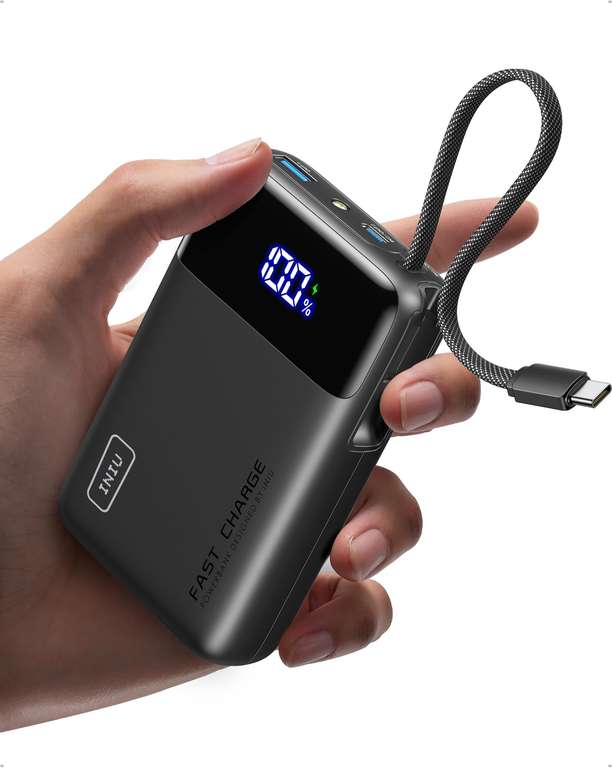 Power Bank INIU 20.000mAh 45W Carga Rápida