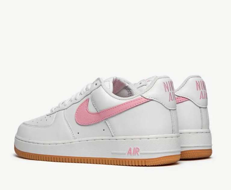 Nike Air Force 1 Low Retro "Pink Gum" (Todas las tallas)