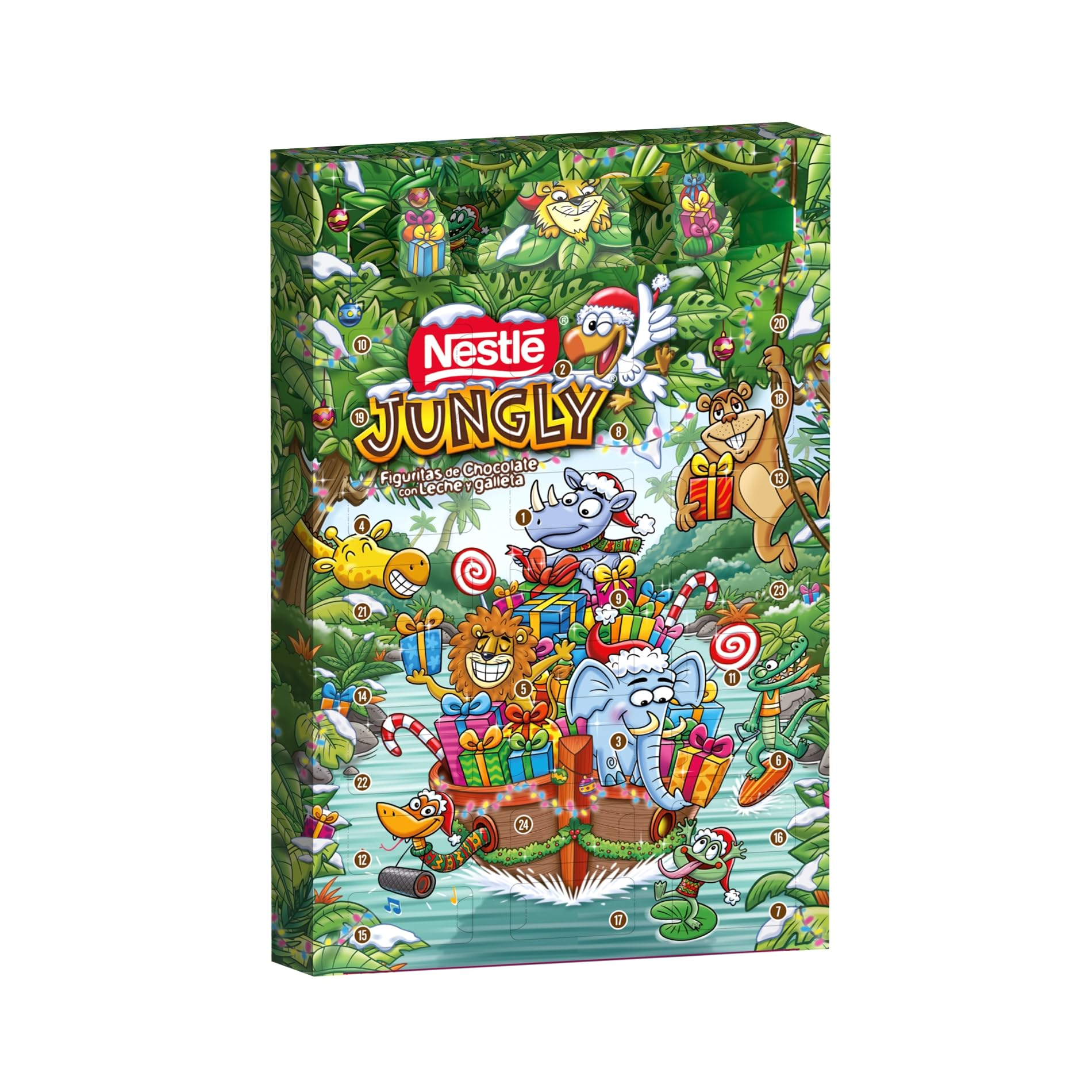 Calendario de adviento Nestlé Jungly