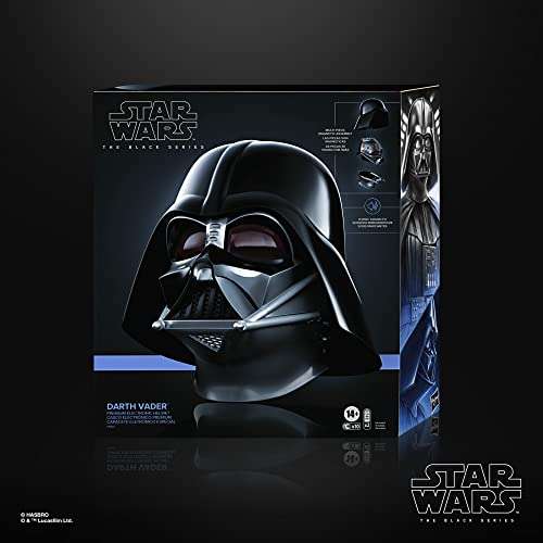 Star Wars Hasbro The Black Series F5514 Casco electrónico premium de Darth Vader