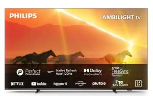 Philips Ambilight Xtra PML9008 164 cm (65 Pulgadas) Smart 4K MiniLED TV | HDR10+ | 120 Hz | Engine P5 | Dolby Visión y Atmos