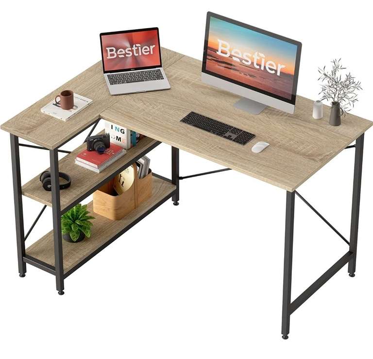 Mesa de escritorio en forma de L