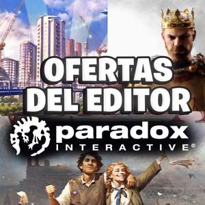 Ofertas del editor: Paradox Interactive (Steam)