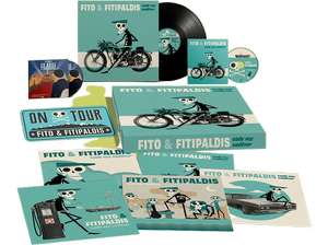 Fito Y Fitipaldis - Cada Vez Cadáver + 20 Años Y Una Noche (Ed. Box) - CD + LP + DVD + Matrícula + Láminas