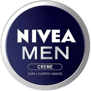 NIVEA MEN Creme (1 x 150 ml), crema para cara, crema corporal hidratante, crema multiusos hidratante para el cuidado de la piel masculina