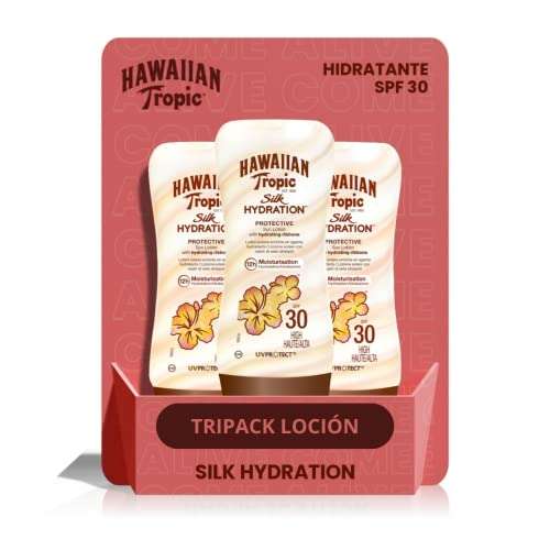 Hawaiian Tropic Silk Hydration Protective - Pack 3 SPF 30