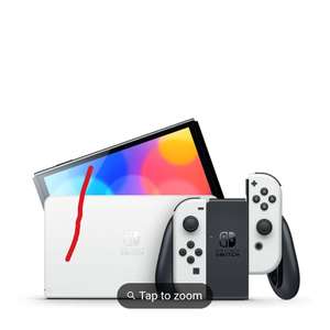 Nintendo Switch OLED blanca (Descuento al tramitar)
