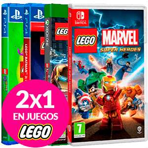 2X1 EN JUEGOS DE LEGO EN GAME | TODAS PLATAFORMAS