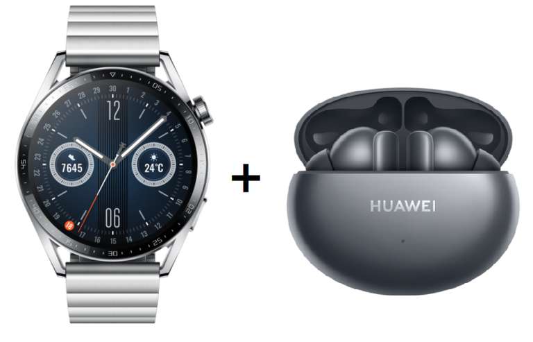 HUAWEI WATCH GT3 + HUAWEI FreeBuds 4i 246€ » Chollometro