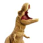 Mattel Jurassic World T-Rex Caza y mastica Dinosaurio de juguete con sonidos, +4 años (HNT62)