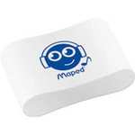 Maped - Material Escolar - Goma de Borrar Essentials Soft - Diseño Ergonómico y Suave - Tamaño Compacto