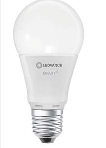 LEDVANCE Lámpara LED inteligente con tecnología WiFi, enchufe E27, regulable, color de luz cambiante