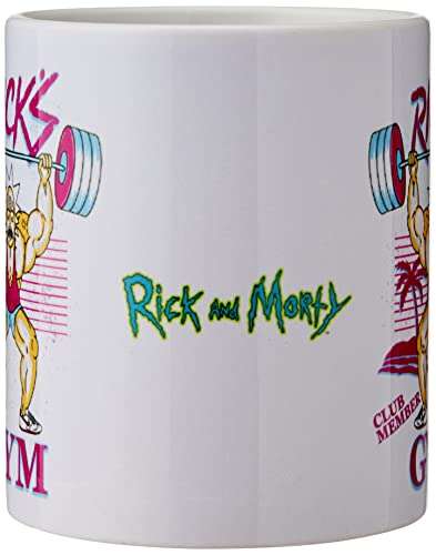 Taza Rick y Morty Ricks Gym por 3,76€