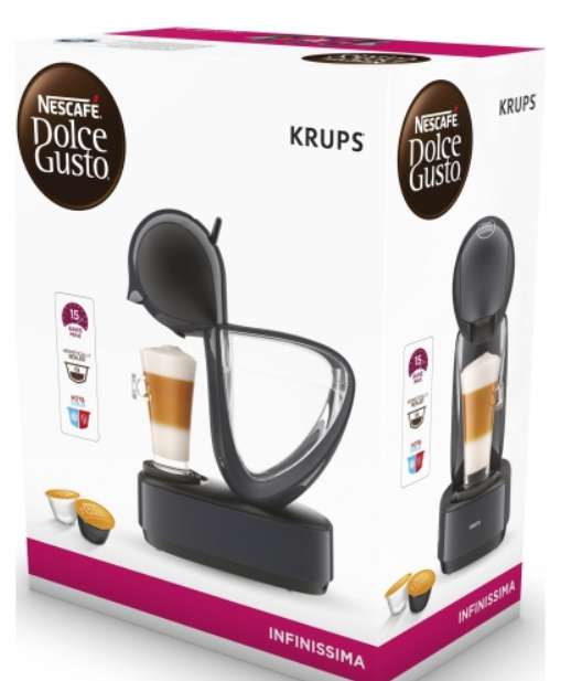 Cafetera Krups Infinissima de Cápsulas Nescafe Dolce Gusto - Tienda o Online