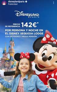 Disneyland París Noche en Hotel Disney + Entradas al Parque+ Desayuno+ Cenas (PxPm2)(Varias Fechas)
