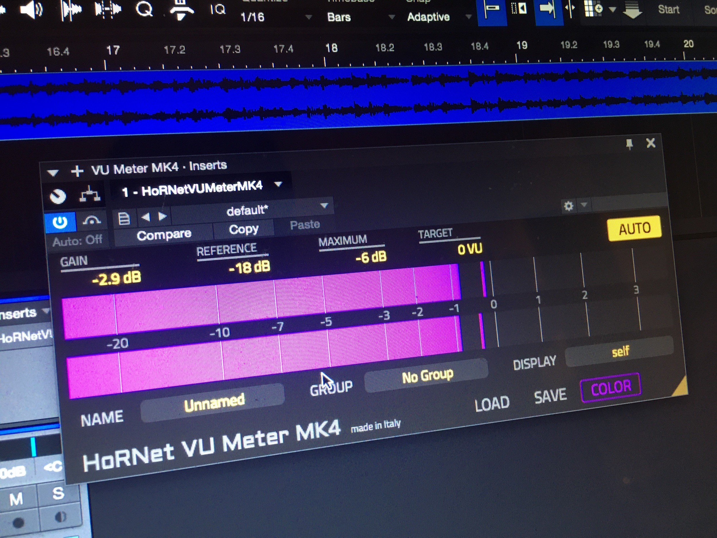 HoRNet VU Meter Mk4 - Plugin Vst Gratis Por tiempo limitado