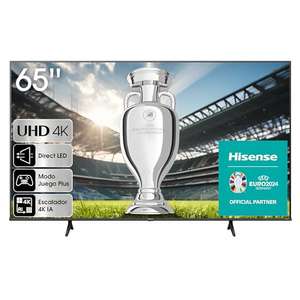 Hisense TV 65A6K - UHD 4K, Smart TV de 65 Pulgadas, Dolby Vision, Modo Juego Plus, DTS Virtual X, Control por Voz televisor (2023)