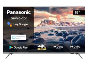 TV LED 139cm (55") Panasonic TX-55JX700E (con ECI Plus sólo 449€)4K ULTRA HD , Android TV, Dolby Vision, HDR10, Google Assistant