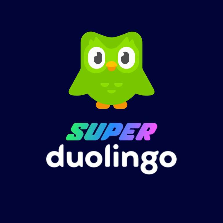 Duolingo Super (Familiar 11€-12€/Año o Individual 7€/Año)