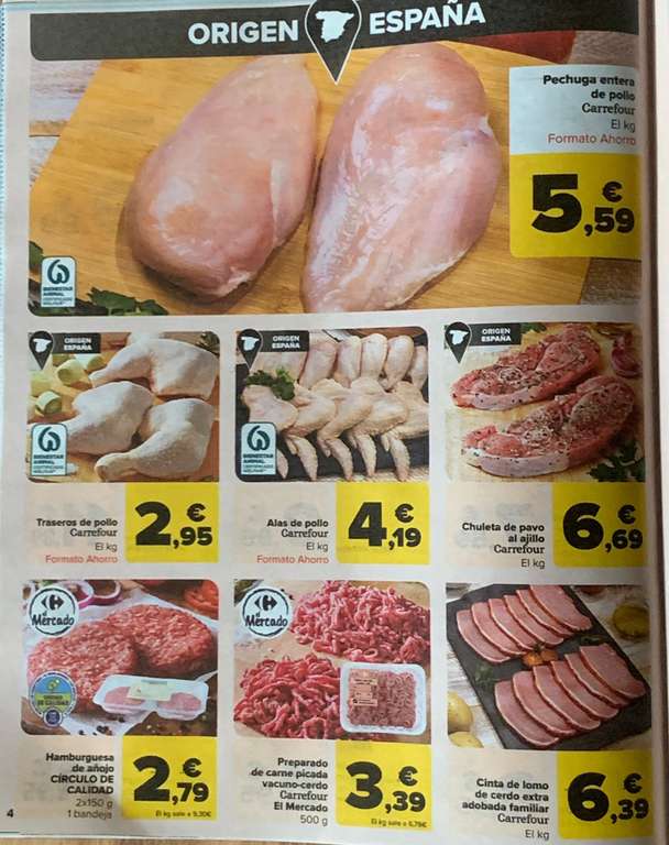 Carrefour 70% en 2 und y 2x1 Acumulable chequeahorro