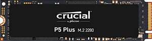 Crucial P5 Plus CT1000P5PSSD8 Disco Duro Sólido Interno SSD de 1TB (PCIe 4.0, 3D NAND, NVMe, M.2) hasta 6600MB/s