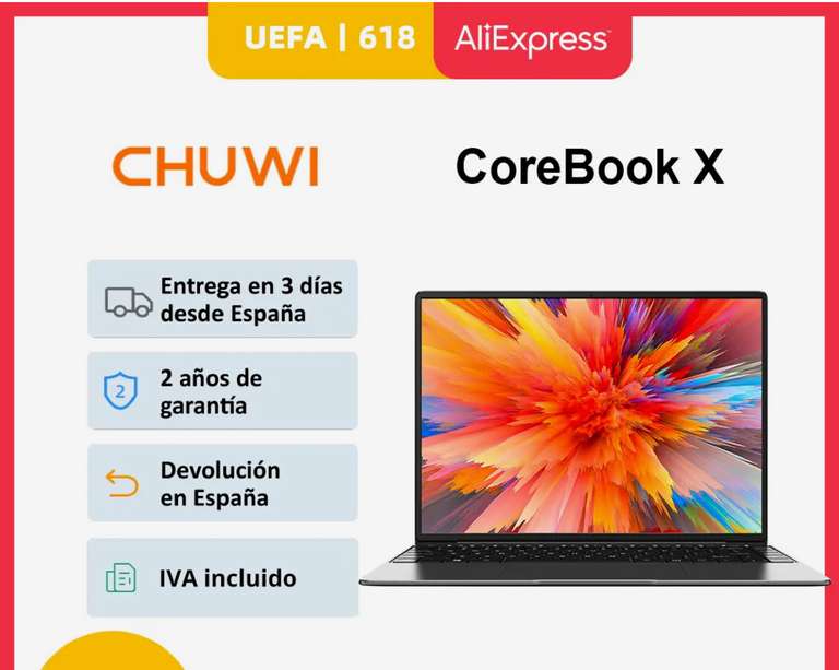 Portatil Corebook X i3 14”