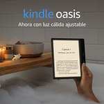 Kindle Oasis, luz cálida ajustable, resistente al agua, 32 GB, wifi, color grafito