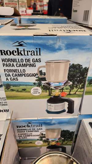 Hornillo de gas/lámpara de gas para camping (Factori Lidl)