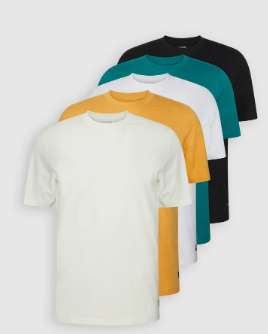 Pack de 5 Camisetas Jack & Jones (más colores en descripción)