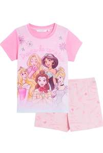 Pijama de verano de princesas DISNEY para niñas de 2-4 años (producto oficial)